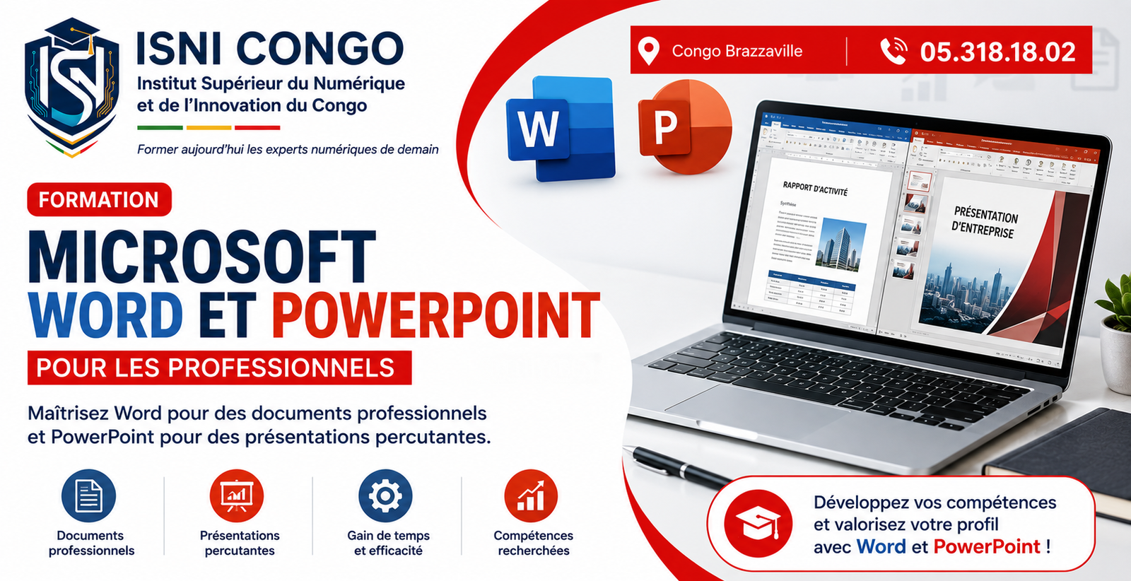Formation : Microsoft Word et PowerPoint pour les Professionnels